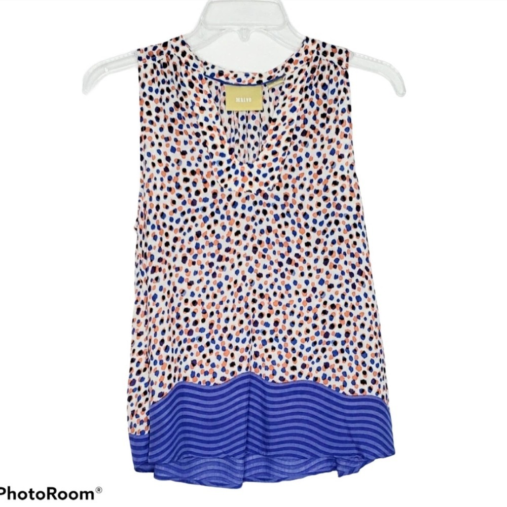 Anthropologie Maeve Enna Sleeveless Blouse Top 0